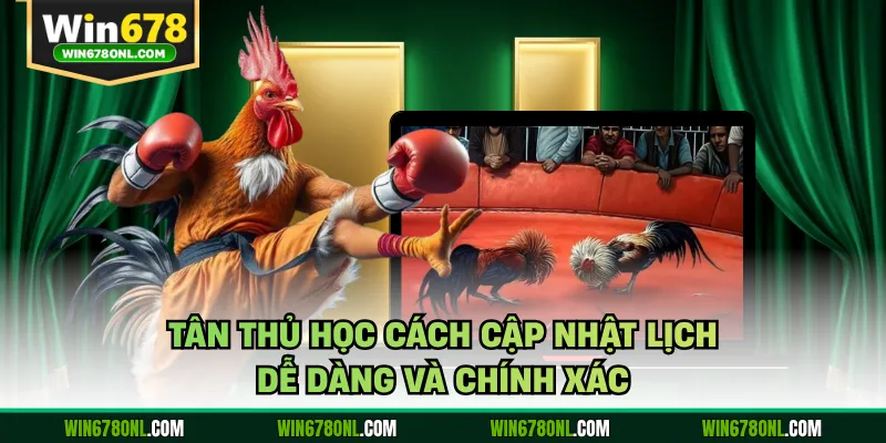 Tân thủ học cách cập nhật lịch dễ dàng và chính xác